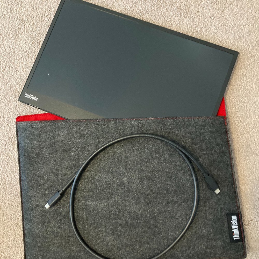 Lenovo ThinkVision M14 Portable LCD Monitor